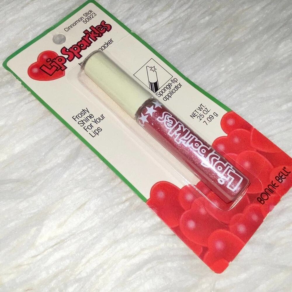 VTG Y2k Bonne Bell Lip Sparkles Smackers Red Cinnamon Glitter Lip Gloss - Picture 7 of 7